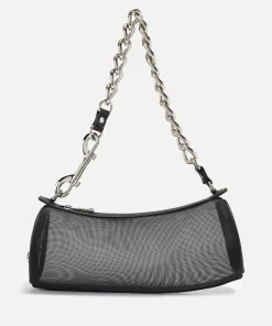 Shoulder Bags*Vivienne Westwood Cindy Cylinder Mesh Bag