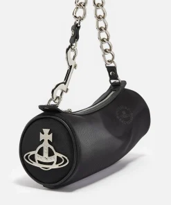 Shoulder Bags*Vivienne Westwood Cindy Cylinder Mesh Bag