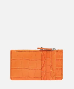 Purses And Cardholders*Vivienne Westwood Crocodile Slim Leather Cardholder