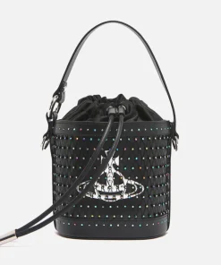 Bucket Bags*Vivienne Westwood Daisy Leather Drawstring Bucket Bag
