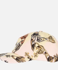 Hats Scarves & Gloves*Vivienne Westwood Orb Chain Canvas Baseball Cap