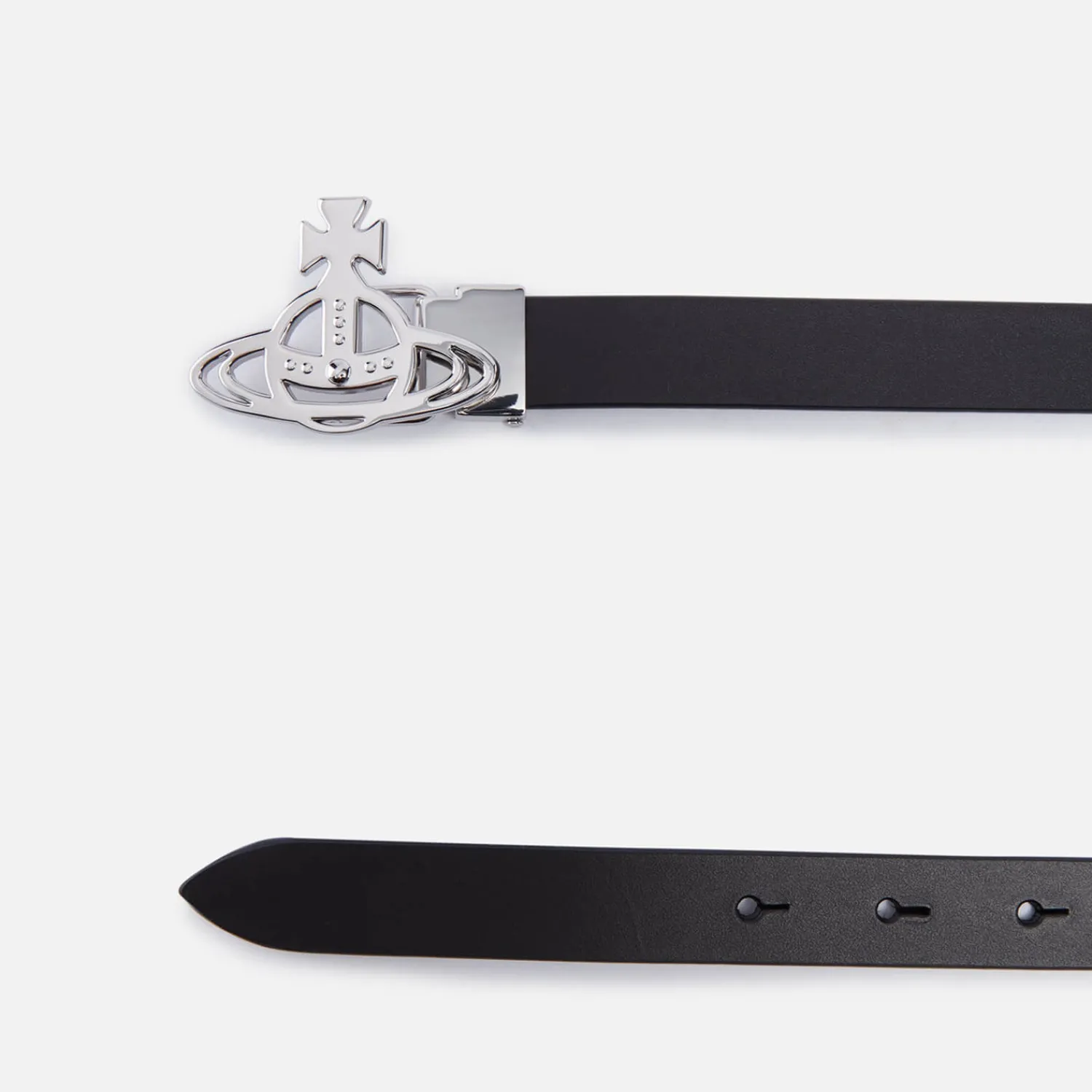 Belts*Vivienne Westwood Small Line Orb Leather Belt