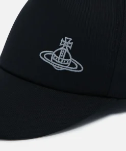 Hats Scarves & Gloves*Vivienne Westwood Uni Colour Cotton-Twill Baseball Cap