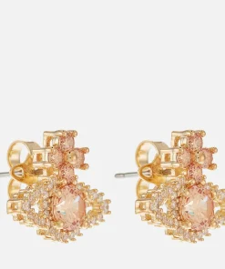 Earrings*Vivienne Westwood Valentina Orb Gold-Tone Crystal Earrings