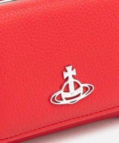 Purses And Cardholders*Vivienne Westwood Women's Johanna Small Frame Wallet - Red