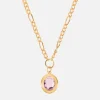 Necklaces*Wilhelmina Garcia Women's Naked Dreamy Crystal Necklace - Pink